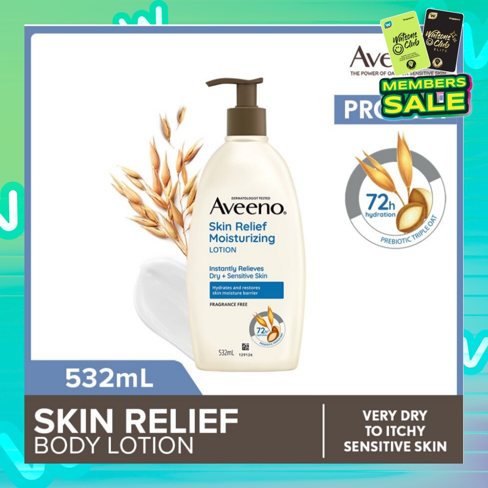 AVEENO Skin Relief Moisturizing Lotion (Relieve And Soften Extra Dry Skin) 532ml