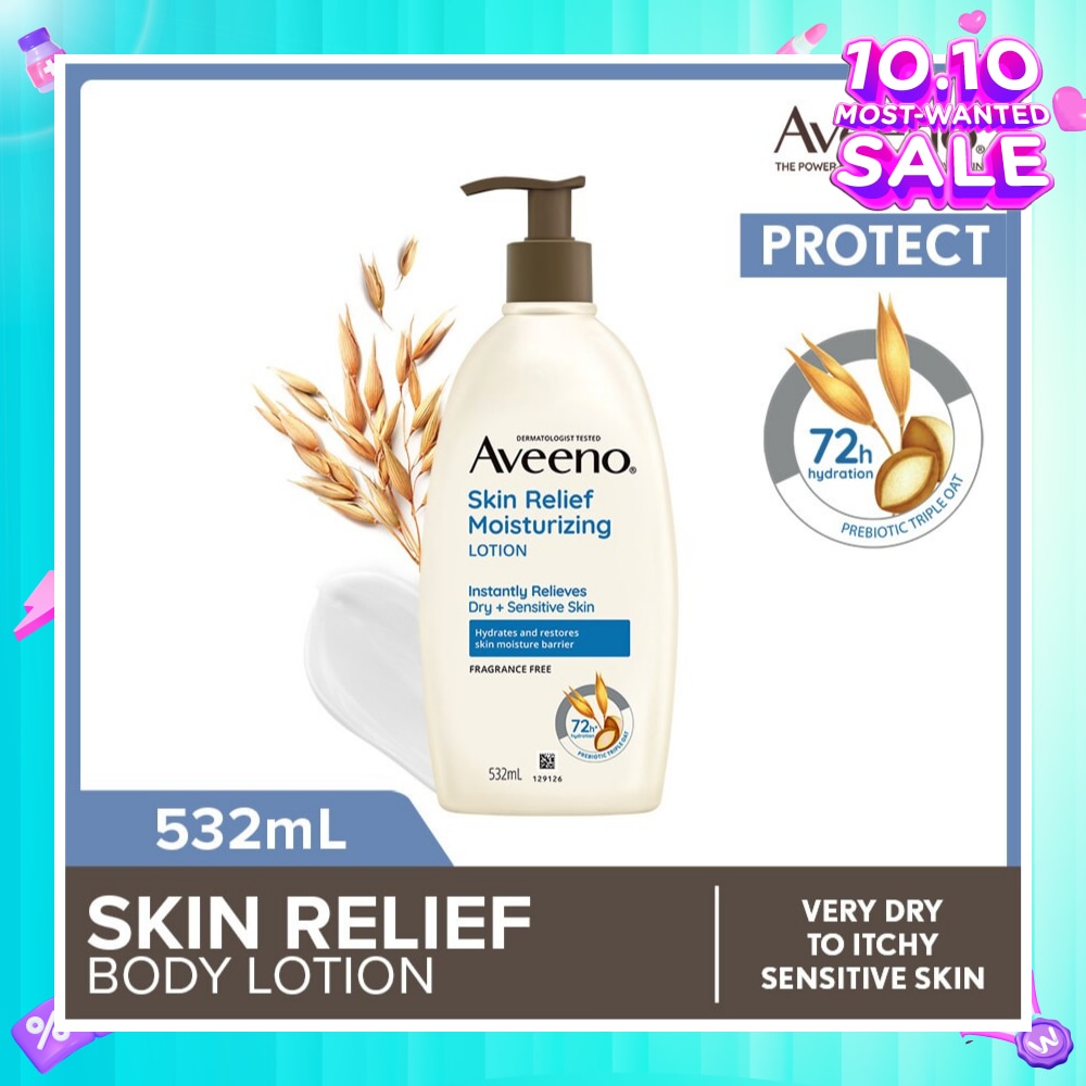 AVEENO Skin Relief Moisturizing Lotion (Relieve And Soften Extra Dry Skin) 532ml