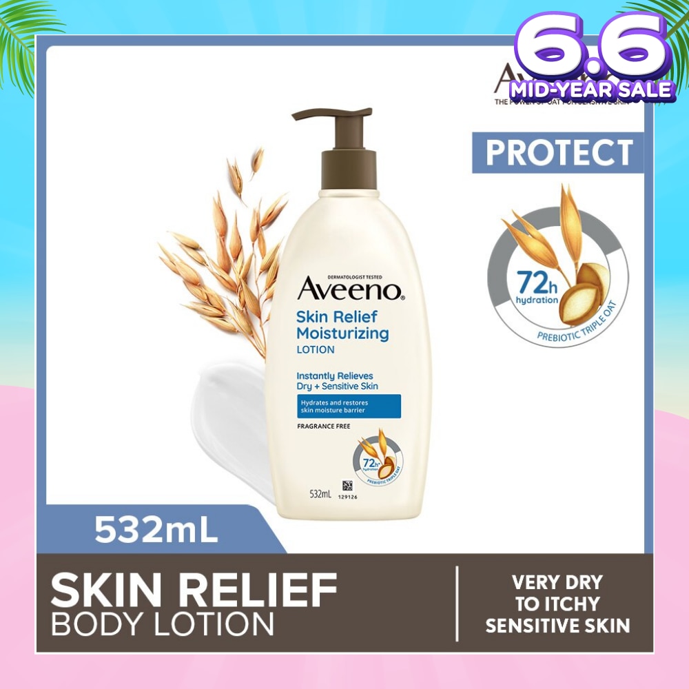 AVEENO Skin Relief Moisturizing Lotion (Relieve And Soften Extra Dry Skin) 532ml