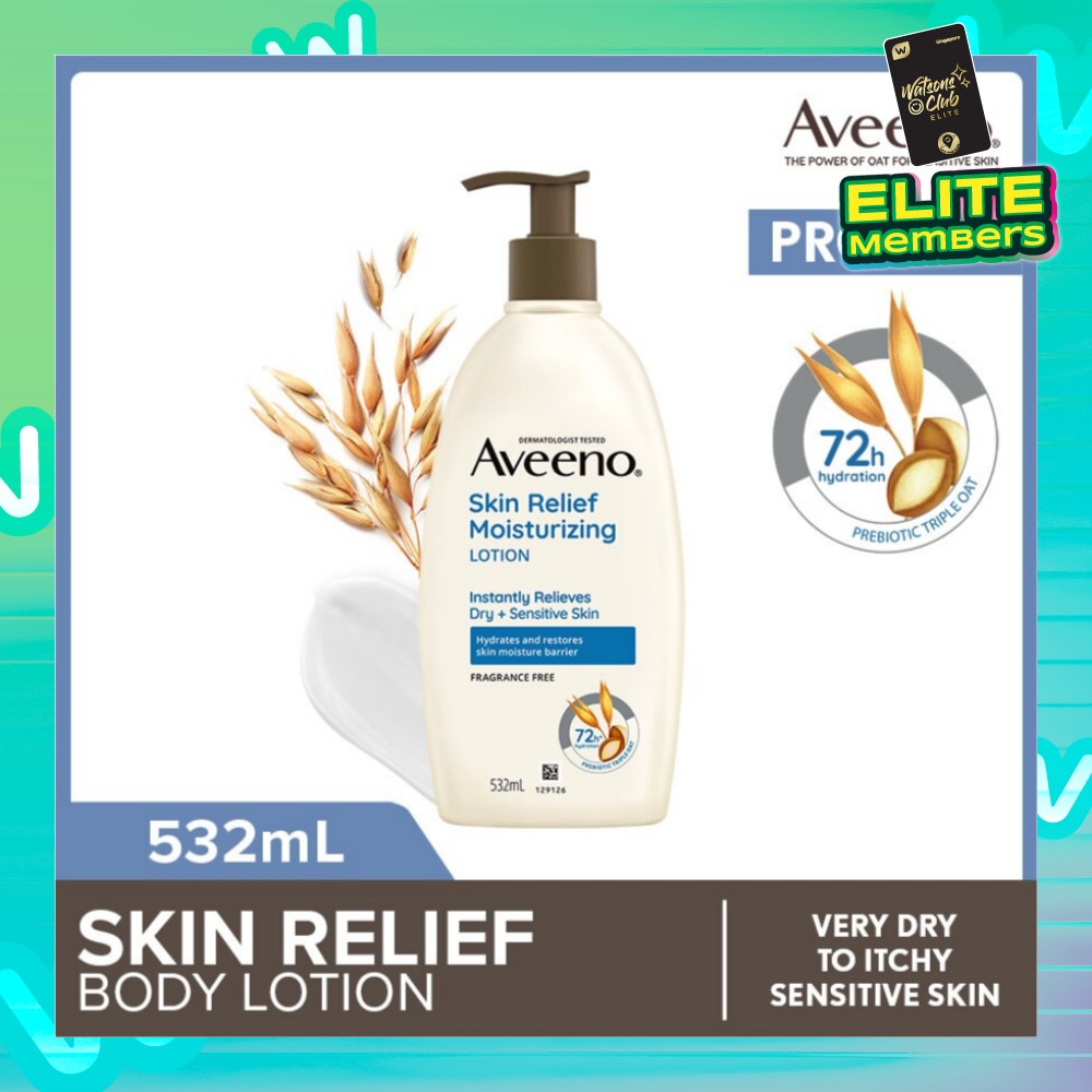 AVEENO Skin Relief Moisturizing Lotion (Relieve And Soften Extra Dry Skin) 532ml
