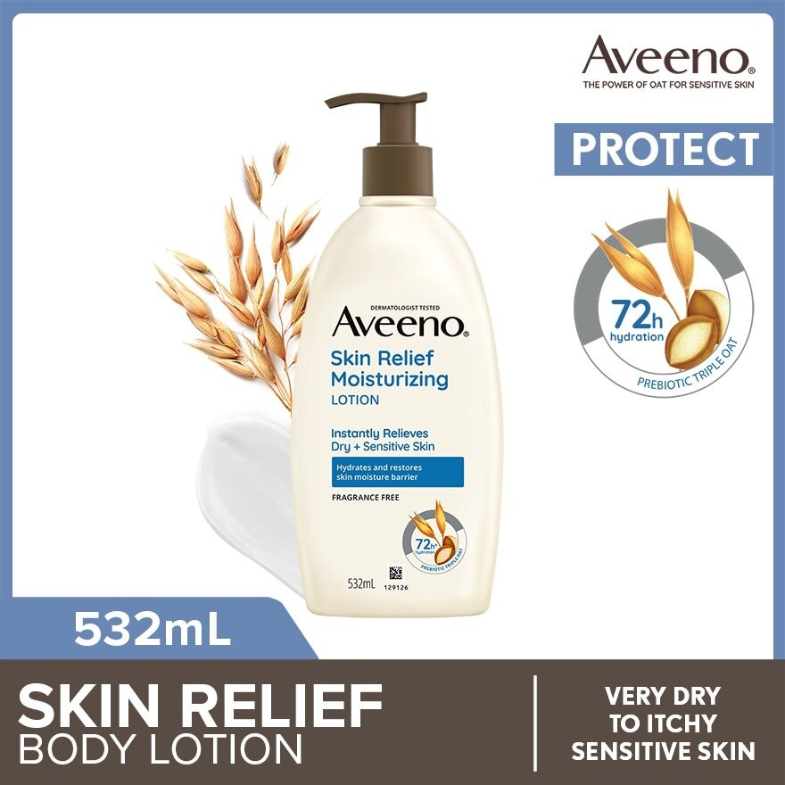 AVEENO Skin Relief Moisturizing Lotion (Relieve And Soften Extra Dry Skin) 532ml