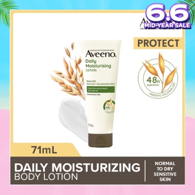 AVEENO Daily Moisturizing Lotion (Instantly Hydrates To Soothe And Prevent Skin Dryness) 71ml
