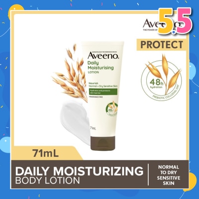 AVEENO Daily Moisturizing Lotion (Instantly Hydrates To Soothe And Prevent Skin Dryness) 71ml