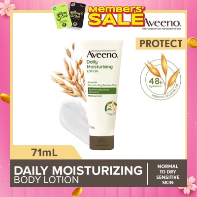 AVEENO Daily Moisturizing Lotion (Instantly Hydrates To Soothe And Prevent Skin Dryness) 71ml