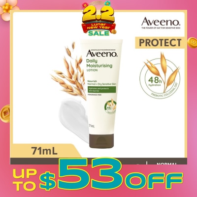 AVEENO Daily Moisturizing Lotion (Instantly Hydrates To Soothe And Prevent Skin Dryness) 71ml
