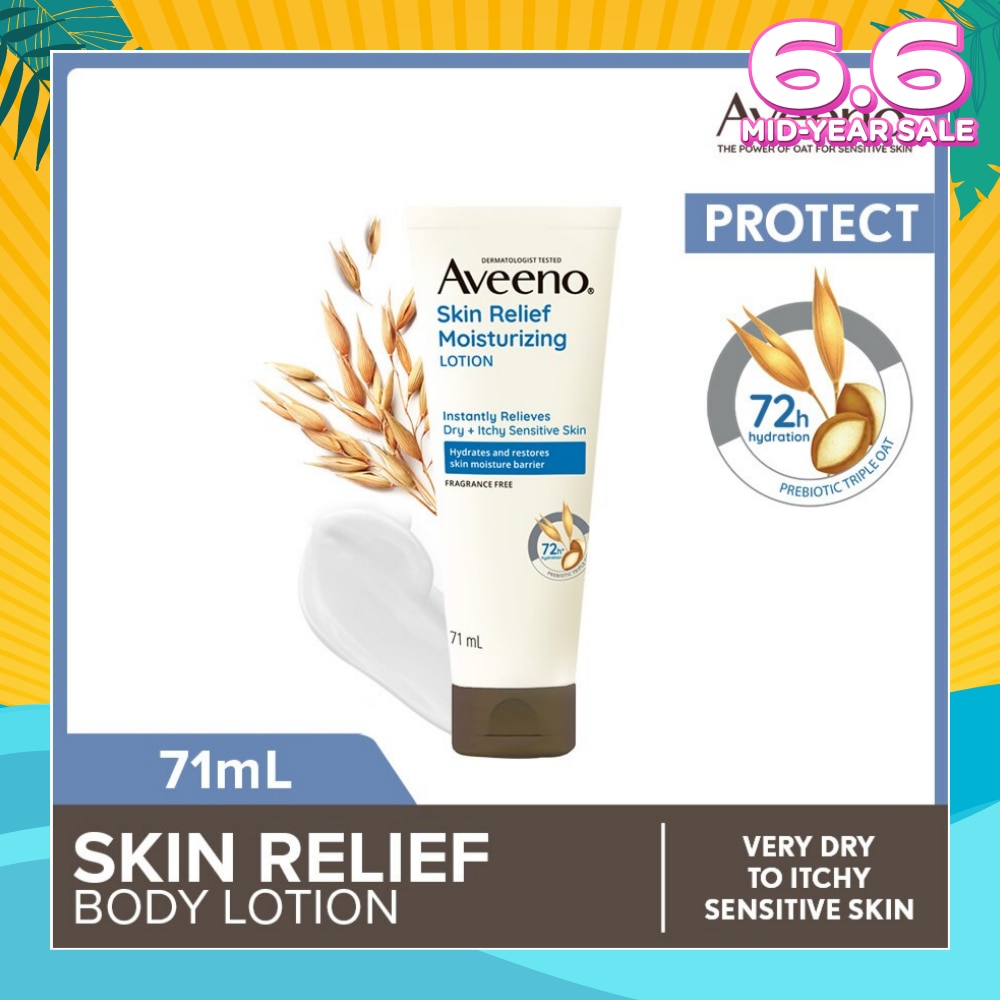AVEENO Skin Relief Moisturizing Lotion (Relieve And Soften Extra Dry Skin) 71ml