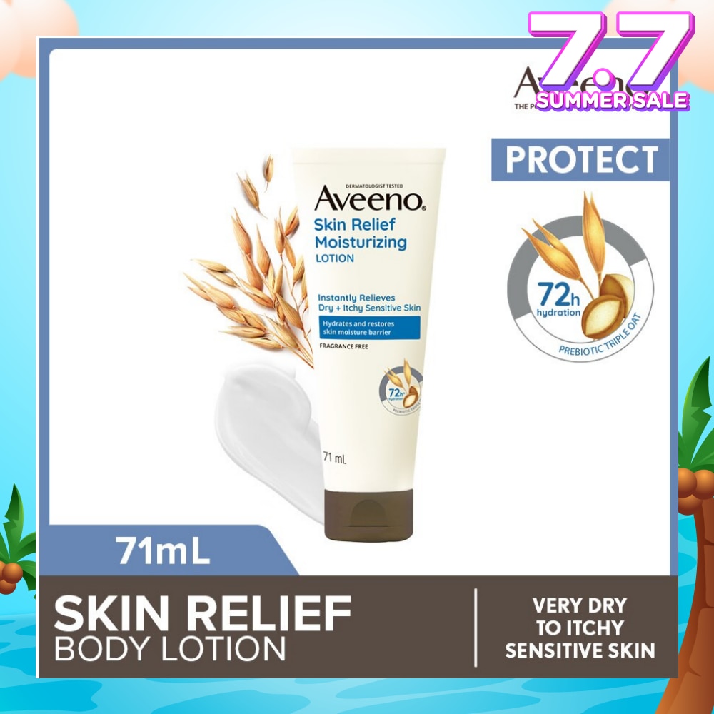 AVEENO Skin Relief Moisturizing Lotion (Relieve And Soften Extra Dry Skin) 71ml