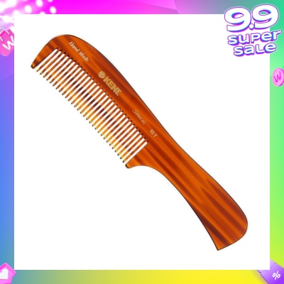 KENT BRUSHES A10T (Handmade Large Rake Comb For Dry Combing Or Applying Conditioner To Wet, Thick Hair) 1s