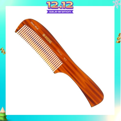 KENT BRUSHES A10T (Handmade Large Rake Comb For Dry Combing Or Applying Conditioner To Wet, Thick Hair) 1s