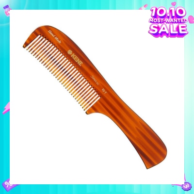 KENT BRUSHES A10T (Handmade Large Rake Comb For Dry Combing Or Applying Conditioner To Wet, Thick Hair) 1s