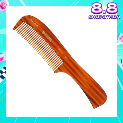 KENT BRUSHES A10T (Handmade Large Rake Comb For Dry Combing Or Applying Conditioner To Wet, Thick Hair) 1s