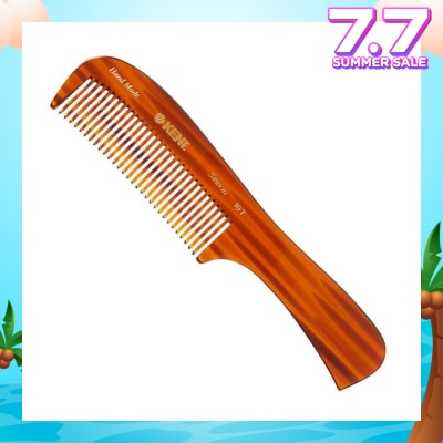 KENT BRUSHES A10T (Handmade Large Rake Comb For Dry Combing Or Applying Conditioner To Wet, Thick Hair) 1s