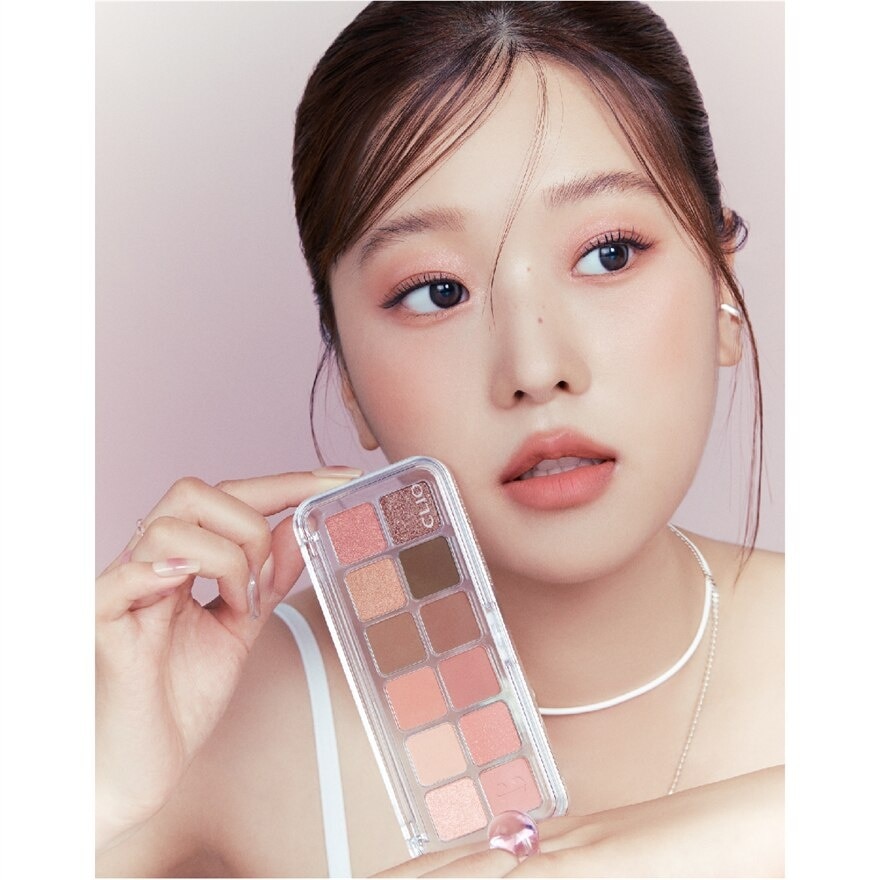 Pro Eye Palette Air (02 Rose Connect), No Fall Outs. Blends Softly On Your Eyes, True To Its Color 7.2g