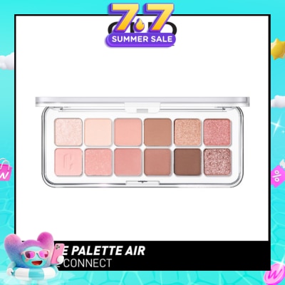 CLIO - Pro Eye Palette Air (02 Rose Connect), No Fall Outs. Blends Softly On Your Eyes, True To Its Color 7.2g