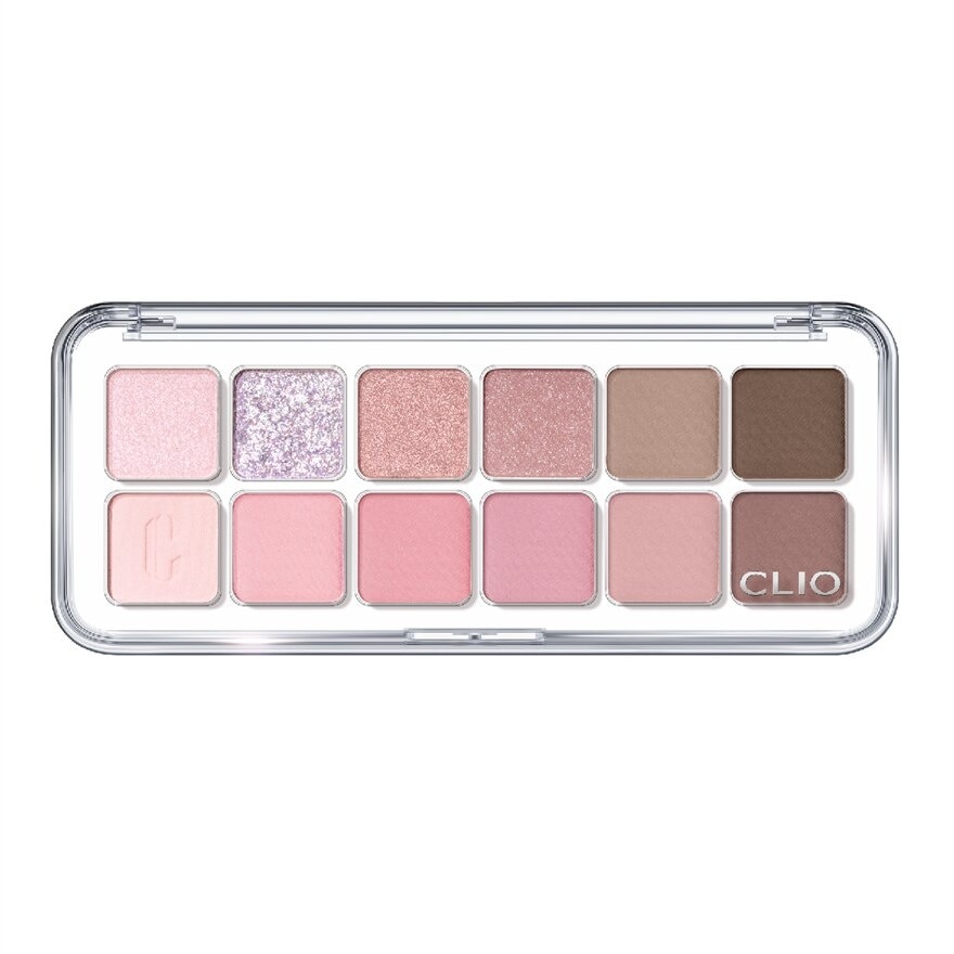 Pro Eye Palette Air (04 Pink Pairing), No Fall Outs. Blends Softly On Your Eyes, True To Its Color 7.2g