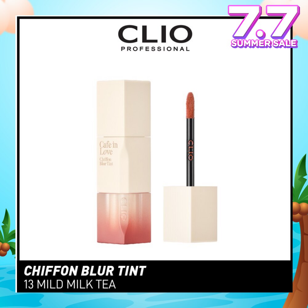Chiffon Blur Tint (13 Mild Milk Tea), Spread Softly On Lips And Sits Thin And Smooth, Matte Finishing, Non Glossy 3g