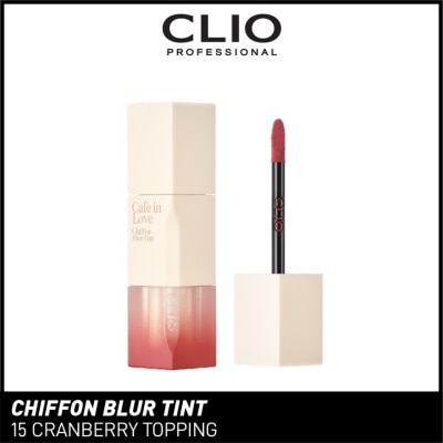 CLIO Chiffon Blur Tint (16 Fresh Beet Juice), Spread Softly On Lips And Sits Thin And Smooth, Matte Finishing, Non Glossy 3g