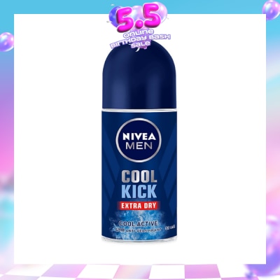 NIVEA - Deo (M) Roll-on Cool Kick 50ml