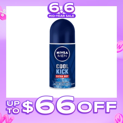 NIVEA - Deo (M) Roll-on Cool Kick 50ml