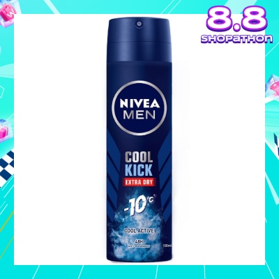NIVEA MEN COOL KICK DEODORANT SPRAY 150ML