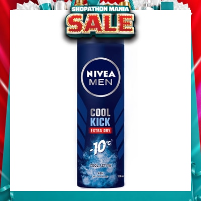 NIVEA - MEN COOL KICK DEODORANT SPRAY 150ML