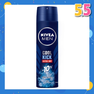 NIVEA MEN COOL KICK DEODORANT SPRAY 150ML