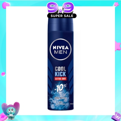 NIVEA - MEN COOL KICK DEODORANT SPRAY 150ML image