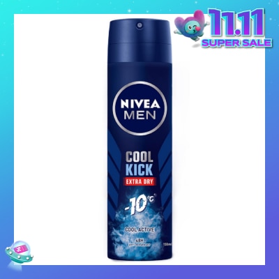 NIVEA MEN COOL KICK DEODORANT SPRAY 150ML