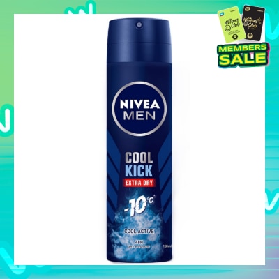NIVEA MEN COOL KICK DEODORANT SPRAY 150ML