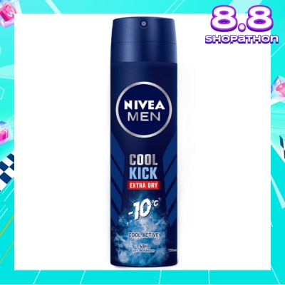 NIVEA MEN COOL KICK DEODORANT SPRAY 150ML