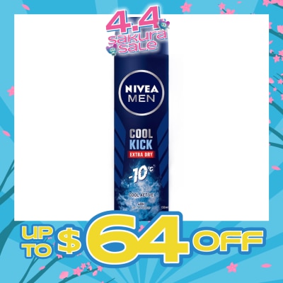 NIVEA - MEN COOL KICK DEODORANT SPRAY 150ML