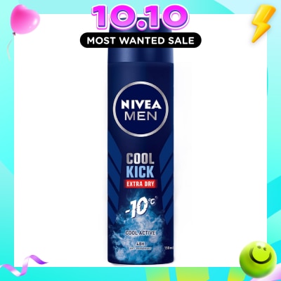 NIVEA MEN COOL KICK DEODORANT SPRAY 150ML image