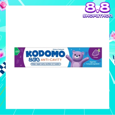 KODOMO Anti-Cavity Children's Toothpaste 80g (Grape)