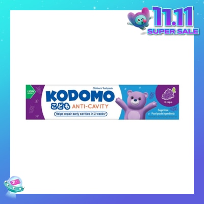 KODOMO Anti-Cavity Children's Toothpaste 80g (Grape)