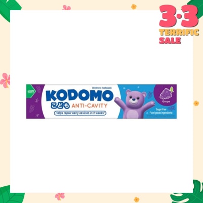 KODOMO Anti-Cavity Children's Toothpaste 80g (Grape)