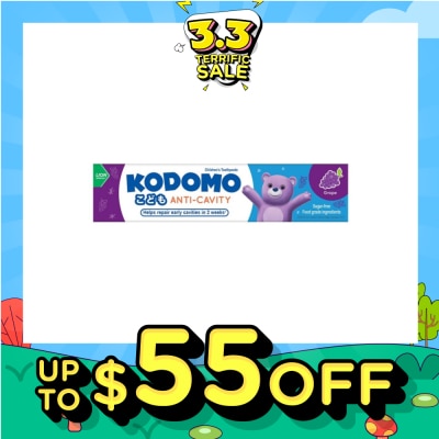KODOMO Anti-Cavity Children's Toothpaste 80g (Grape)