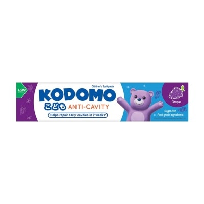 KODOMO Anti-Cavity Children's Toothpaste 80g (Grape)