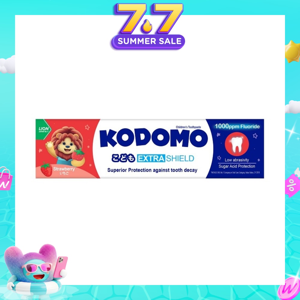 Extra Shield Children's Toothpaste 65g (Strawberry)