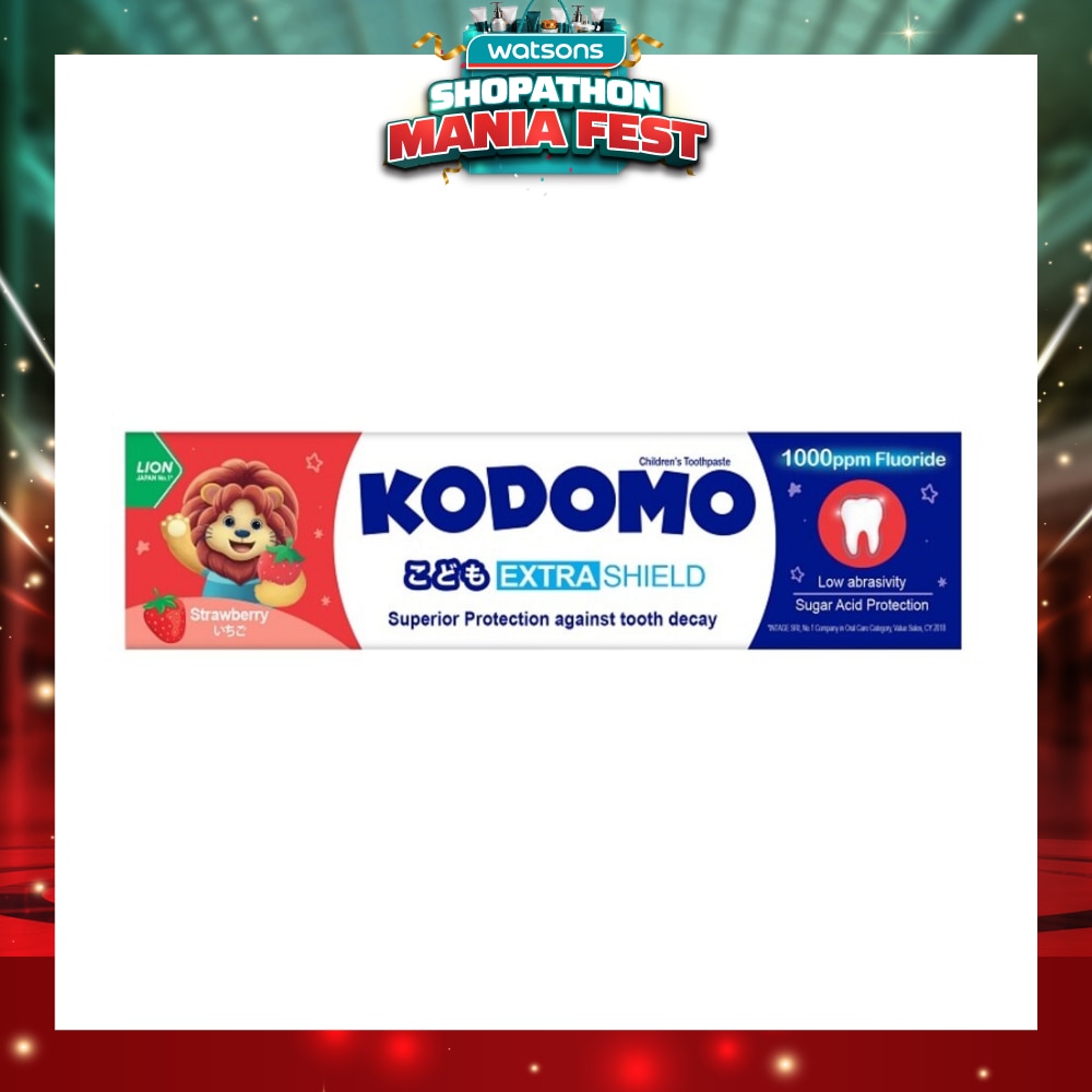 Extra Shield Children's Toothpaste 65g (Strawberry)