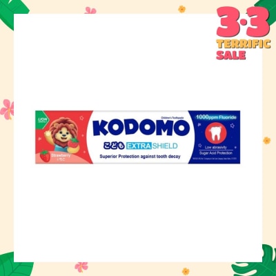 KODOMO Extra Shield Children's Toothpaste 65g (Strawberry)