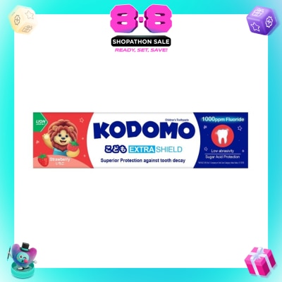 KODOMO - Extra Shield Children's Toothpaste 65g (Strawberry)