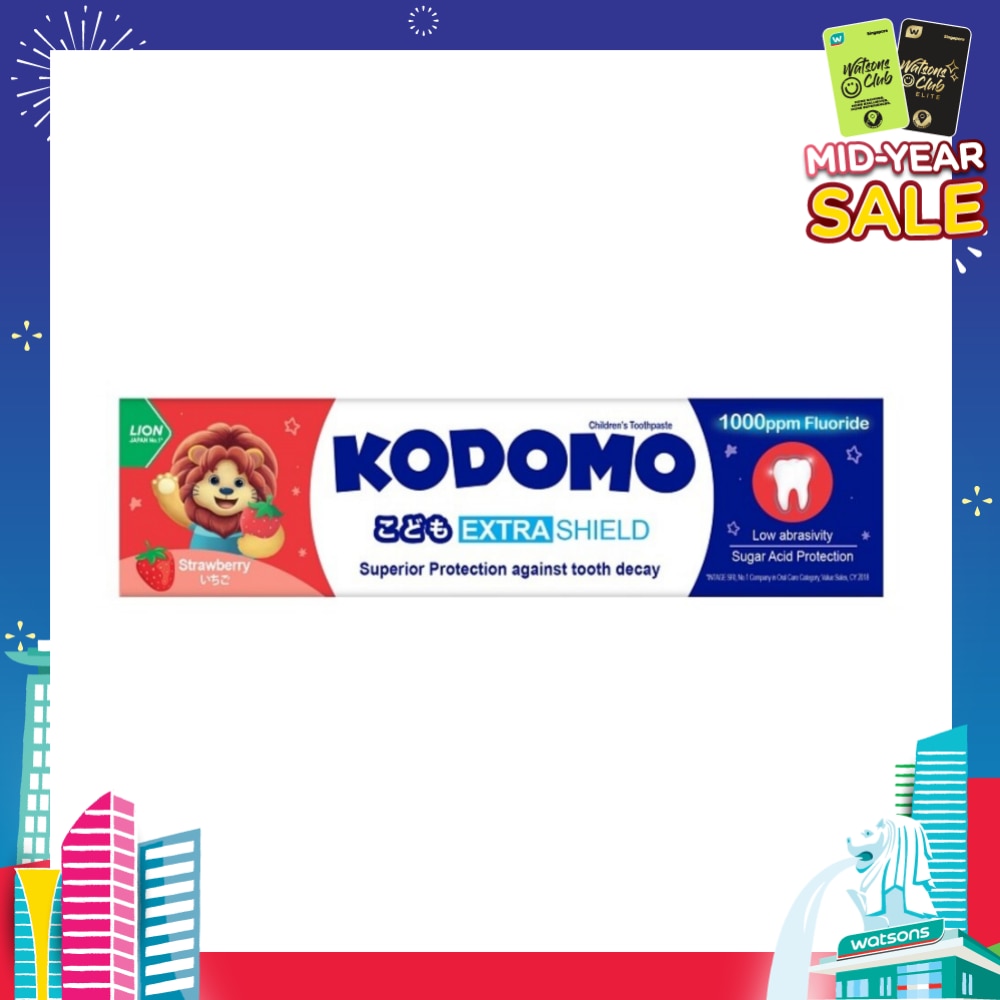 Extra Shield Children's Toothpaste 65g (Strawberry)