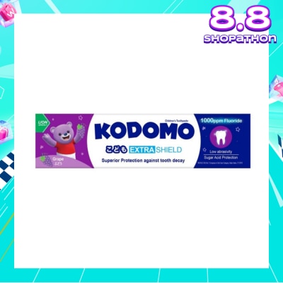 KODOMO Extra Shield Children's Toothpaste 65g (Grape)