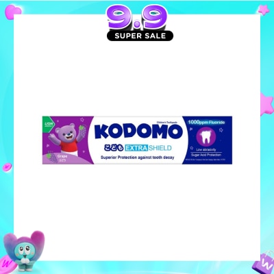 KODOMO - Extra Shield Children's Toothpaste 65g (Grape) image