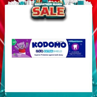 KODOMO - Extra Shield Children's Toothpaste 65g (Grape)