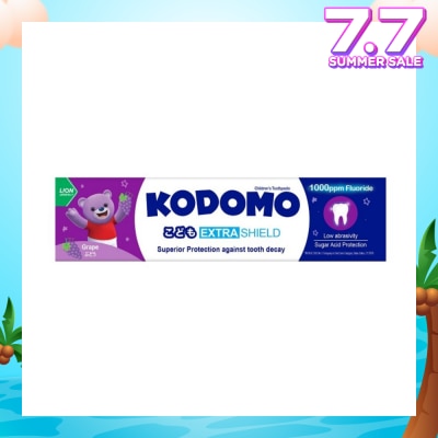KODOMO Extra Shield Children's Toothpaste 65g (Grape)