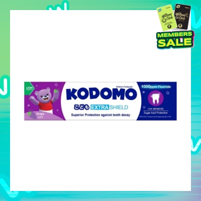 KODOMO Extra Shield Children's Toothpaste 65g (Grape)