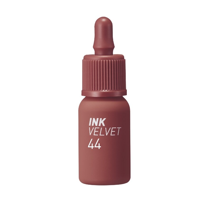 Ink Velvet (44 Chestnut Nude), Soft, Smooth, Velvety Lips, Long Lasting, Infused With Jojoba Oil, Hyaluronic Acid And Marine Collagen To Moisturize Lips 4g