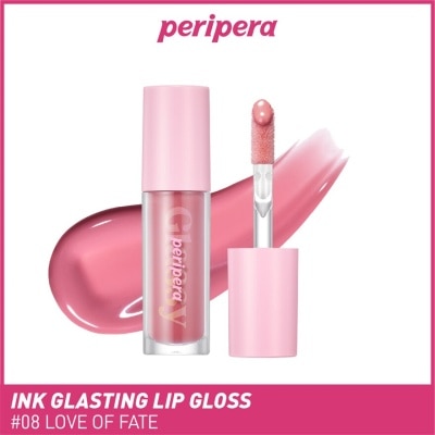 PERIPERA Ink Glasting Lip Gloss (05 Love Of Fate), Helps Create A Volumized Looking Lip, Enriched With Jojoba Seed Oil To Offer A Long Lasting Nourishing Effect 3g