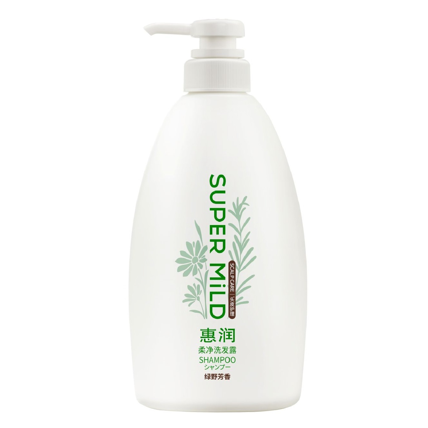 Refreshing Green Meadow Fragrance Shampoo 600ml